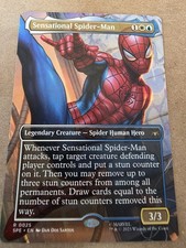 Sensational Spider-Man Borderless Marvel's Spider-Man - Regular - Mtg