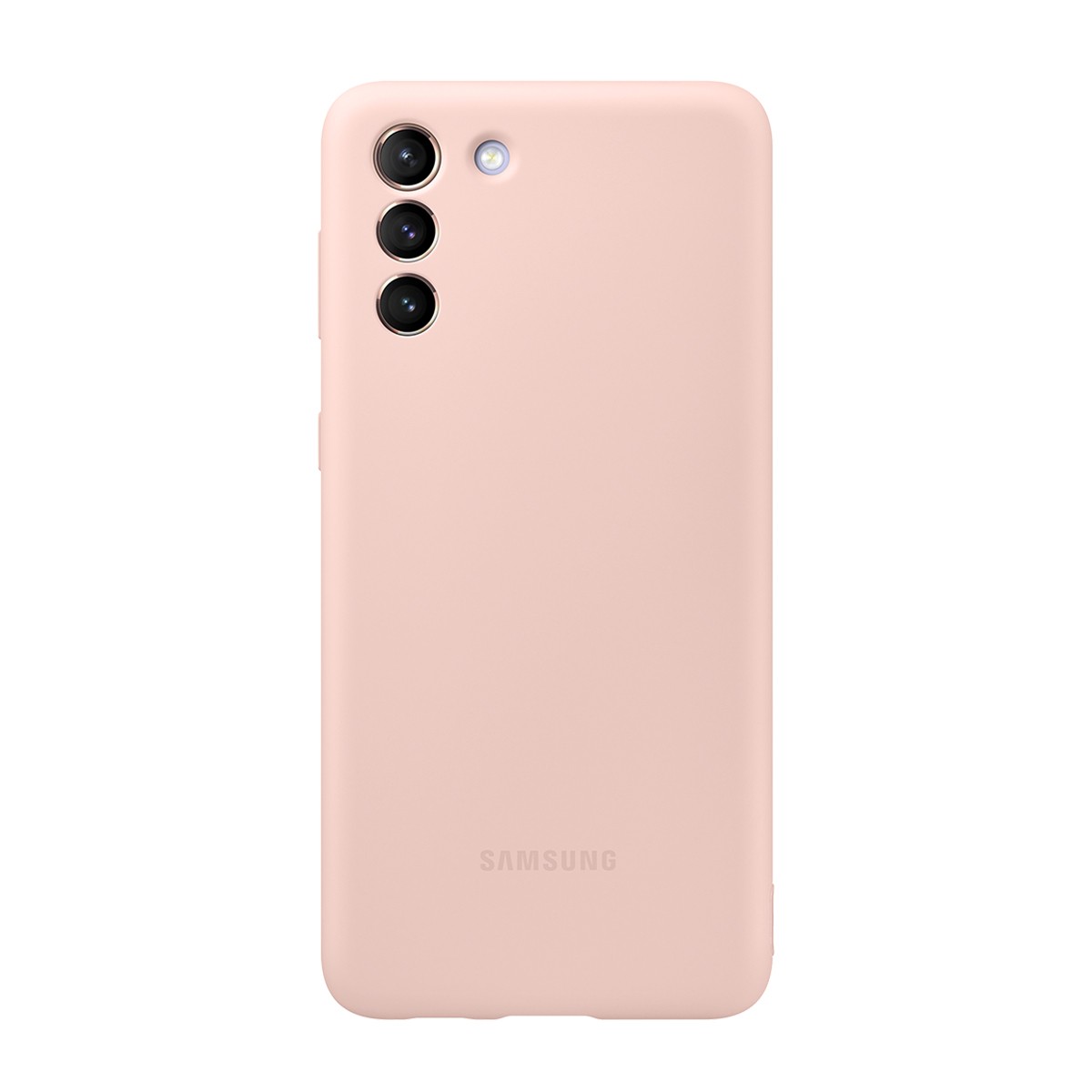 Coque silicone Galaxy S21 Plus rose antichoc et anti-trace