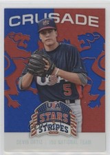 2015 Panini Stars and Stripes Crusade Red & Blue 42/49 Devin Ortiz #32 lz7