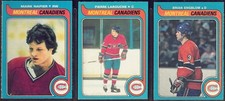 1979-80 OPC MONTREAL CANADIENS BRIAN ENGBLOM ROOKIE CARD #361 + 2 CARD LOT MINT