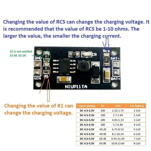 Intelligent NiMH NiCd Battery Charger Board with Short Circuit Protection