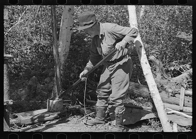 Winton Minn William Besson Iron Ore Prospector 1937 Mine Shaft Drilling
