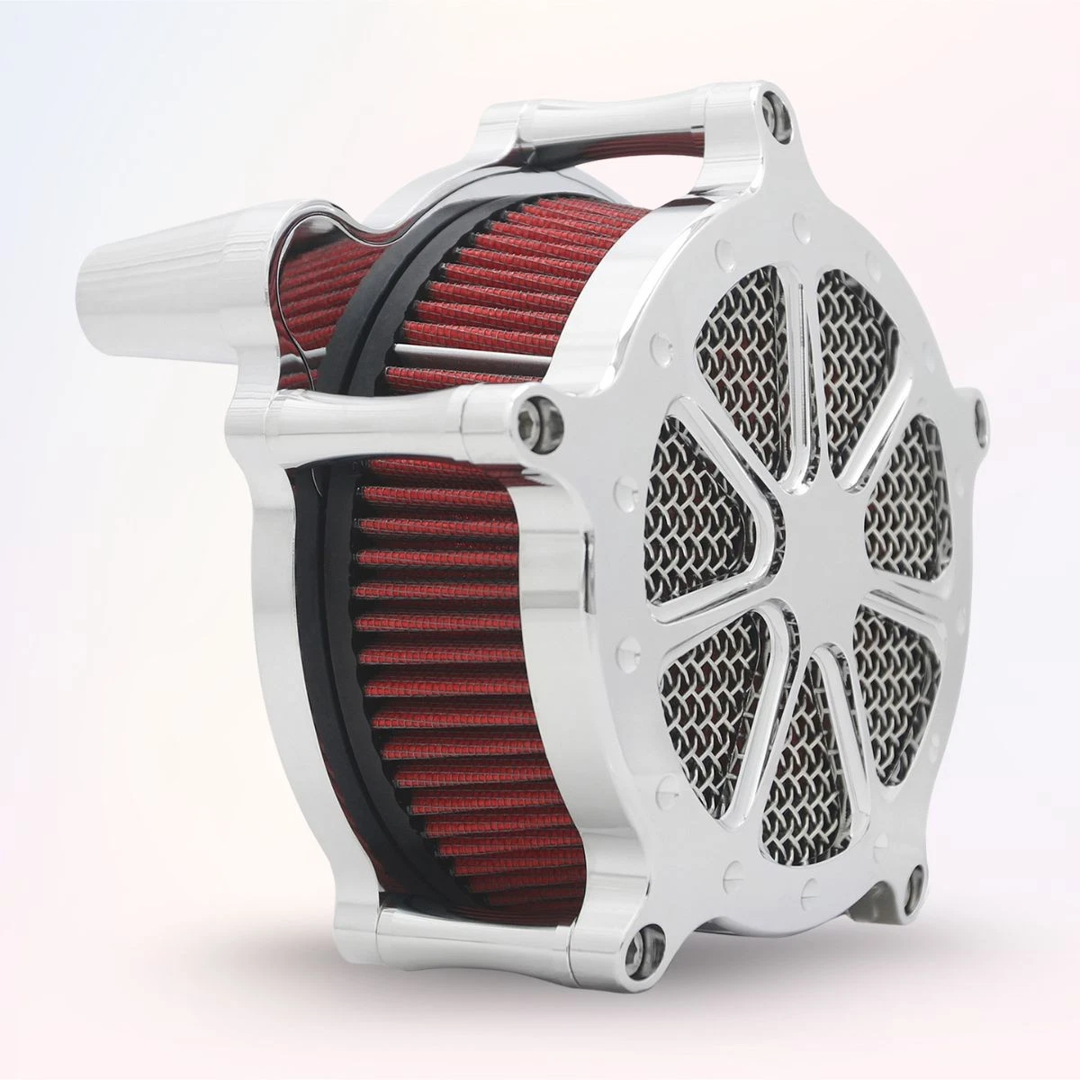 Chrome Motorcycle & Scooter Air Filters for Harley-Davidson Fat