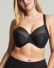 Sculptresse by Panache 34K USA (34H UK) Bliss Side Support Bra NWOT 10685 Black