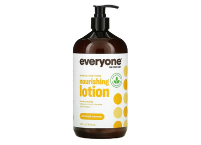 Everyone, Nährende Lotion, Kokosnuss + Zitrone, 946 ml