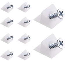 100 Packs Furniture Chest Drawer Bottom Repair Fixing Mending Wedges
