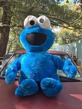 Toy Factory 50" Sesame Street Jumbo Cookie Monster Plush Toy Giant Blue Stuffed