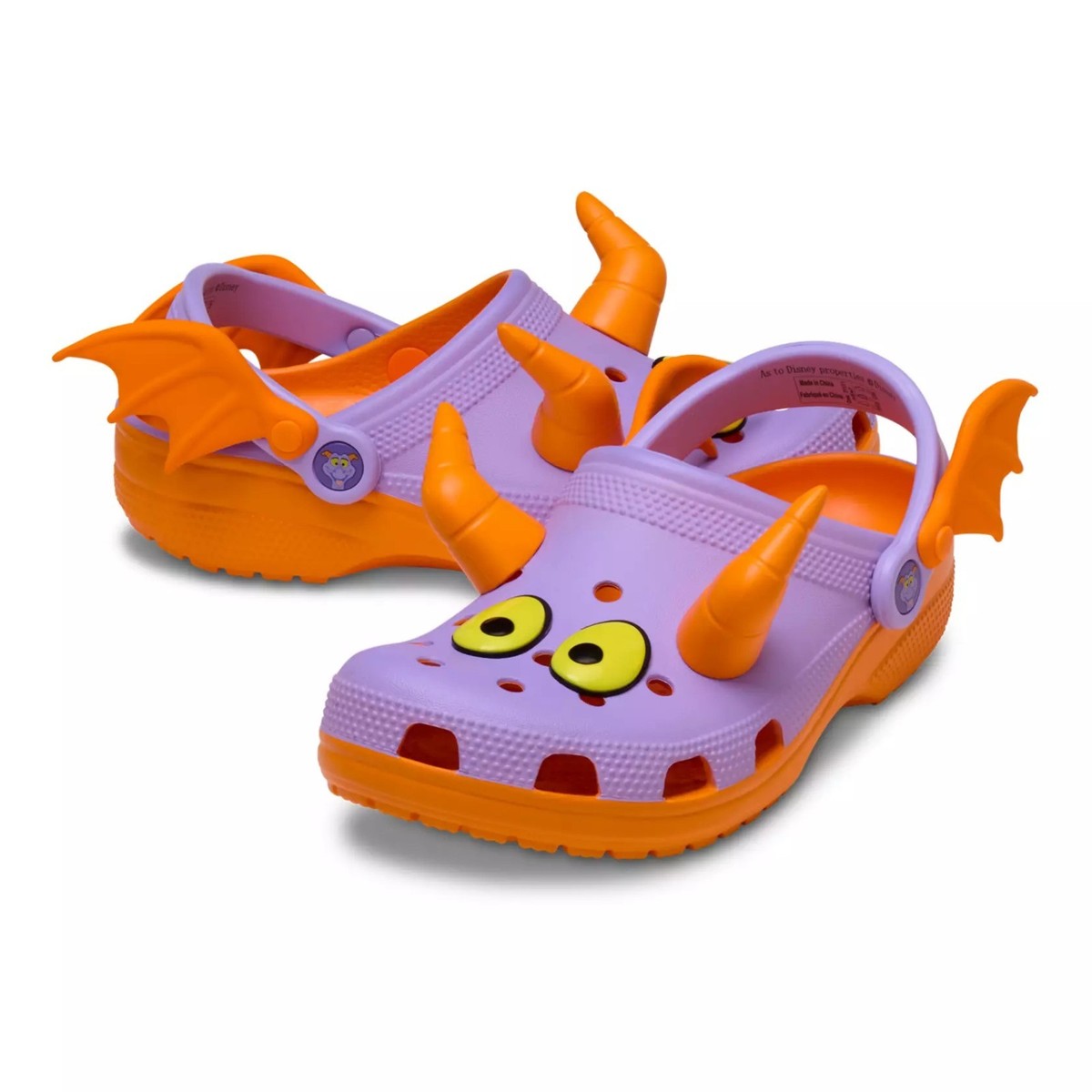Disney Parks Crocs Figment Clogs Adult M 5 W 7 EPCOT | eBay