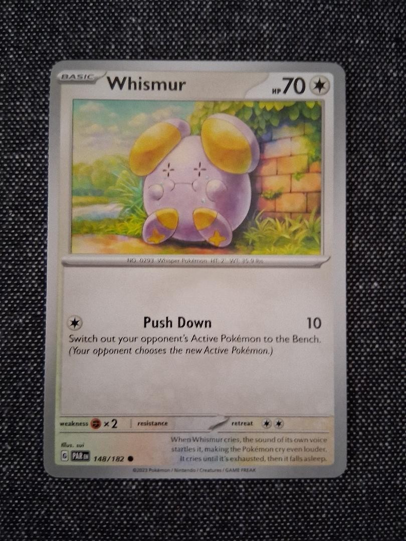 Whismur - 148/182 - Paradox Rift - Pokemon TCG - Trading Card Game