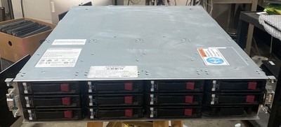 HPE MSA 2040 12-Bay 3.5'' LFF Chassis w/2x 717873-001, PSU's, 12x Trays - M0S96A