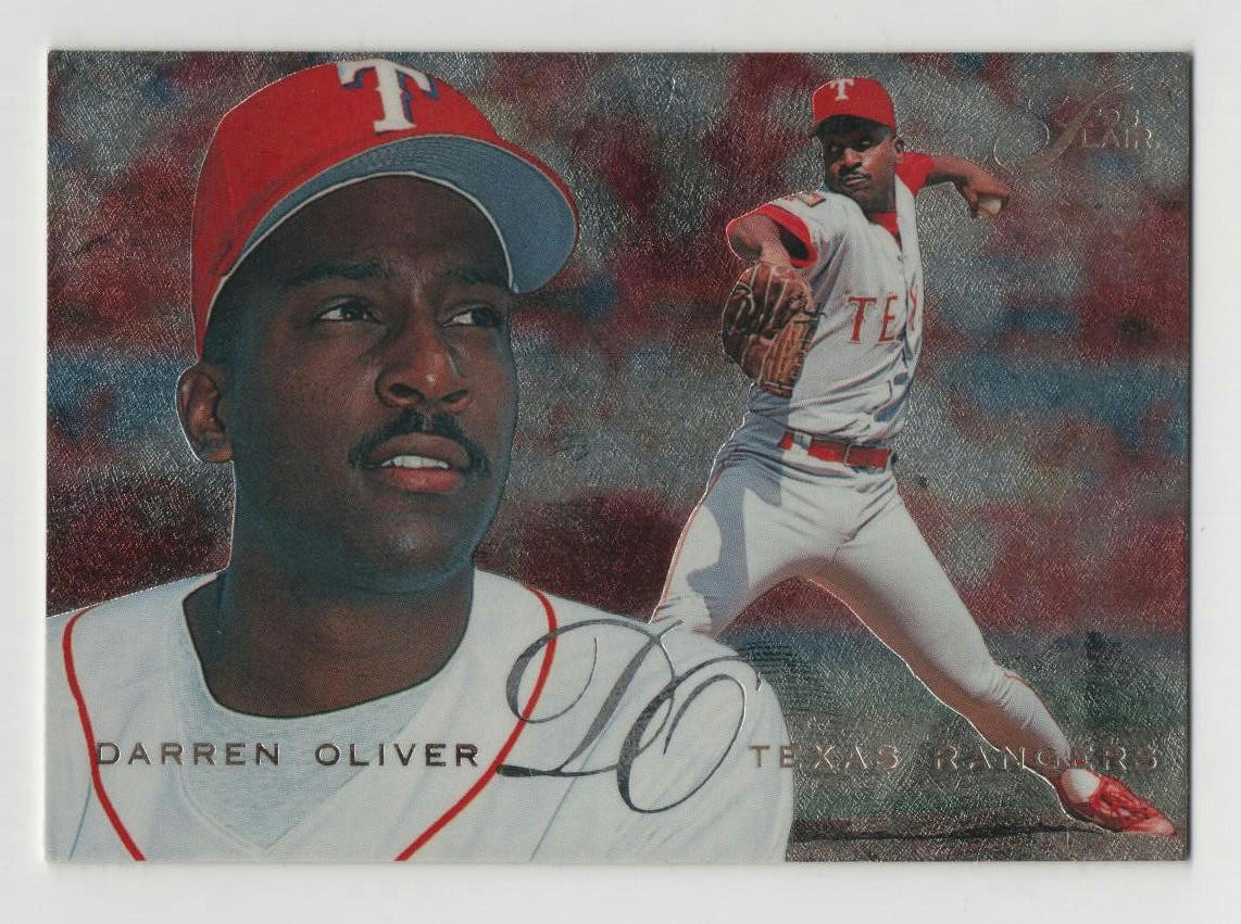 1995 Flair #90 Darren Oliver