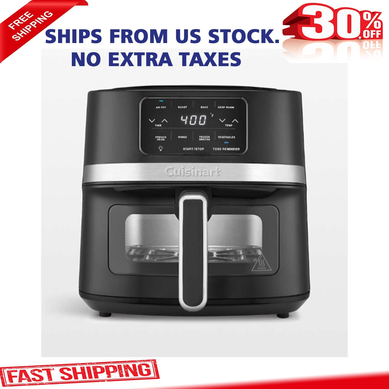 Cuisinart 4.5-Qt. Basket Air Fryer, 1,600 watts, BPA-free, Automatic, 4.5-qt