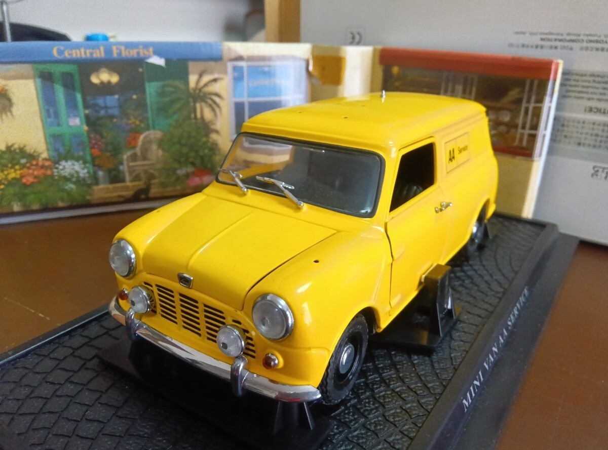 Kyosho Mini Cooper AA Service Yellow 1/18 Excellent JAPAN | eBay