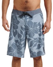 Quiksilver HI Biscus Straight 20" Boardshorts - China Blue - New