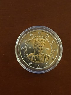 Griechenland 2 Euro Gedenkmünze 2024 Emanuel Roidis Bi Metall berühmte Person