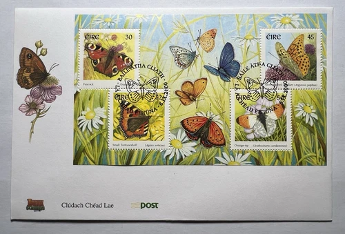 Ireland 2000 Butterflies EIRE First Day Cover Envelope FDC