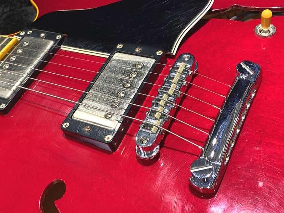 EDWARDS E-SA-125LTS CHERRY RED Hollowbody Electric Guitar | eBay