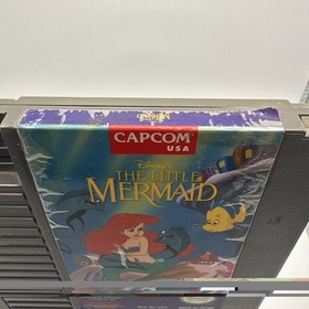 The Little Mermaid (Nintendo, NES) Authentic Tested And Working