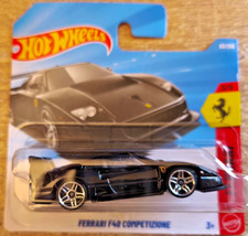 Hot Wheels Ferrari F40 Competizione Schwarz i...