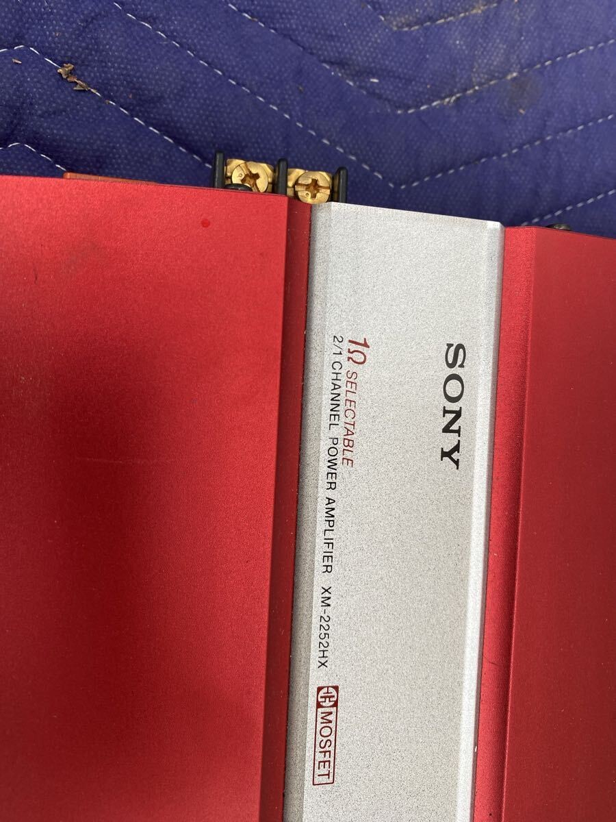 SONY XPLOD XM-2252HX 2 Channel Amplifier 450W Max Tested Working
