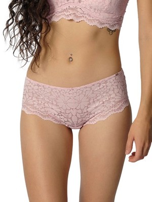 Skiny Damen Cheeky Panty Wonderfulace Gr. 36-42 in Ivory, Rose Dust und Black