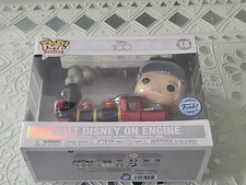 Funko Special Edition Disney 100 Walt Disney On Engine #18 Pop! Trains