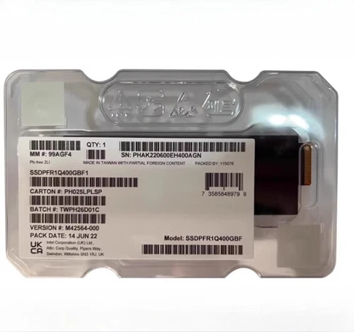 Suitable for P5801X 400G E1. S interface solid state drive SSDPFR1Q400GBF1
