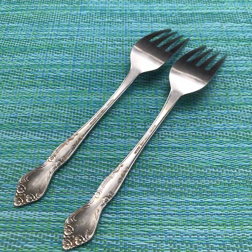 2 SUPREME Towle TWS 142 Stainless SALAD FORKS Japan Vintage - Picture 9 of 10