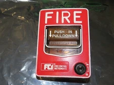 GAMEWELL FCI MS-7AF MANUAL FIRE ALARM PULL STATION FREE FEDEX 2-DAY SHIP