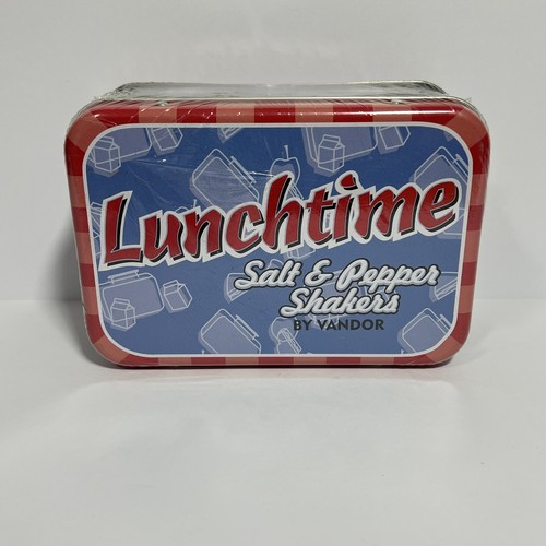 Vandor The Honeymooners Ceramic Lunchtime Salt & Pepper Shakers in Lunchbox NEW - Picture 4 of 6