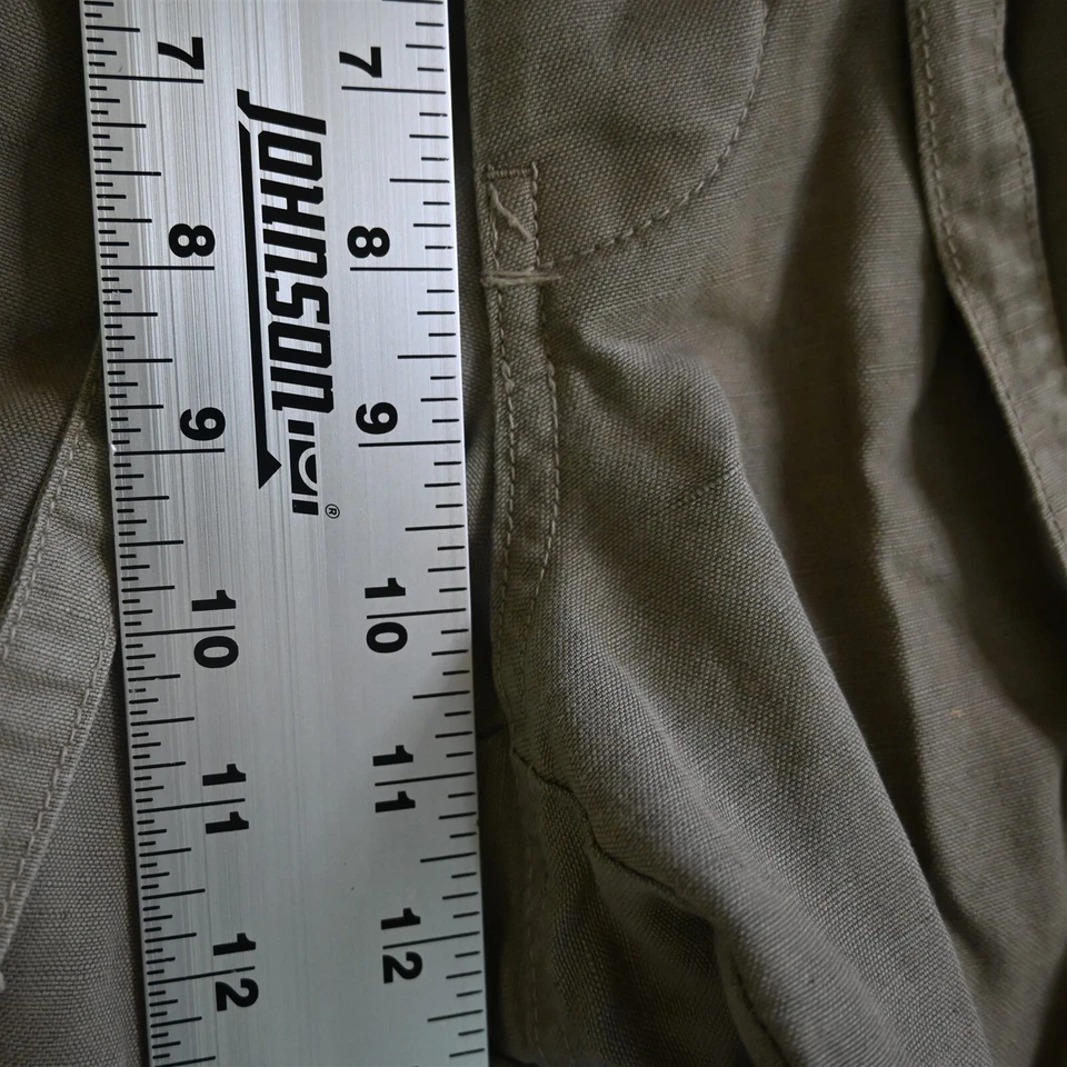 Pantalones De Colección Banana Republic Heritage 33x30 Marrón Sueltos Y2K Cordón Lino Para Hombre Foto 3 de 4