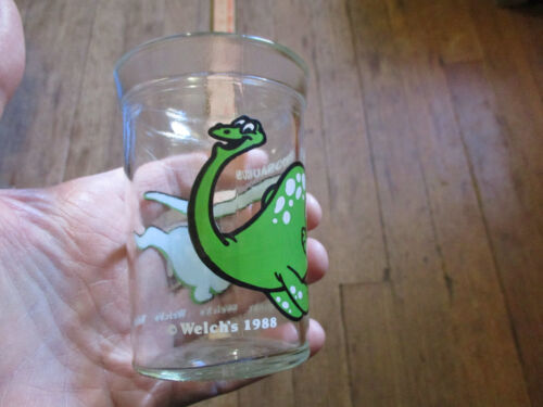 3 Pcs Welch's Dinosaur Collectible Jelly Jars Beautiful T Rex Stegosaurus Bronto - Picture 7 of 15