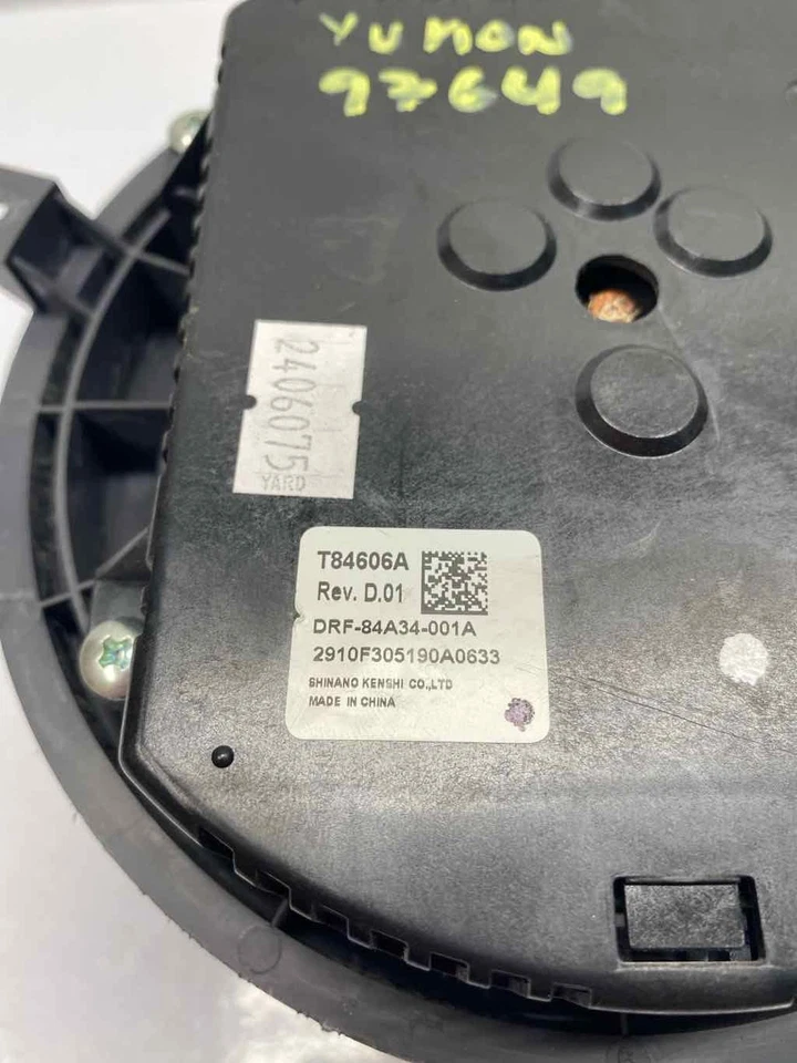 GMC Yukon Soplador Motor 17 18 19 20 Ventilador Delantero Ventilador Motor Conjunto OEM 23412312 Foto 4 de 4