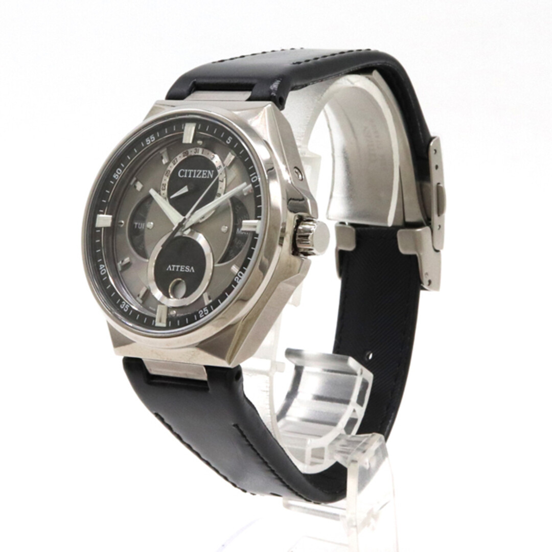 CITIZEN ATTESA Eco-Drive BU0060-09H Silver Black Solar Men's Watch