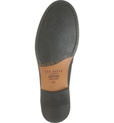 Ted Baker London 13M BLACK Alffie Leather Saddle Loafer. Made in Italy. $259 Ted Baker London 13M BLACK Alffie Leather Saddle Loafer  main image 2