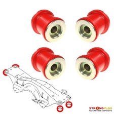 Silentblocs en polyuréthane du berceau arrière pour Saab 9-2X (04-06)