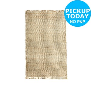 Collection Jute Rug 110x160cm Natural From The Official Argos Collection Jute Rug 110x160cm Natural From The Official