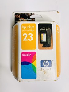 Genuino Nuevo HP 23 Tri-Color Cartucho De Tinta Tóner Impresora Hewlett  Packard C1823D | eBay