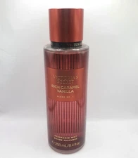 VICTORIA'S SECRET RICH CARAMEL VANILLA BODY MIST 8.4 FL OZ