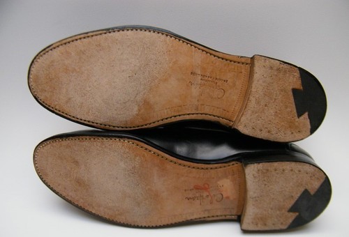 ZAPATOS DE VESTIR PARA HOMBRE COLE HAAN BENCH HECHOS CUERO NEGRO BORLA TALLA 8.5~1/2 M - Imagen 10 de 10