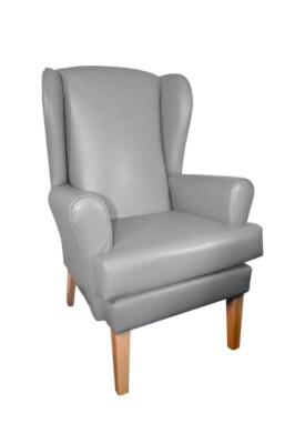 Wingback Armchair Second Hand Orthopedic Chairs Queen Anne High