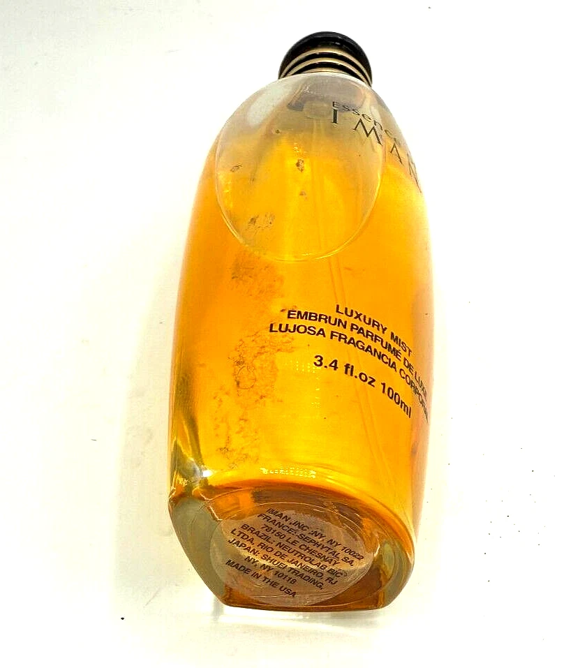 NUEVO Essence of IMAN Luxury Mist Embrum Parfume De Luxe 3,4 fl oz EE. UU. Foto 3 de 3