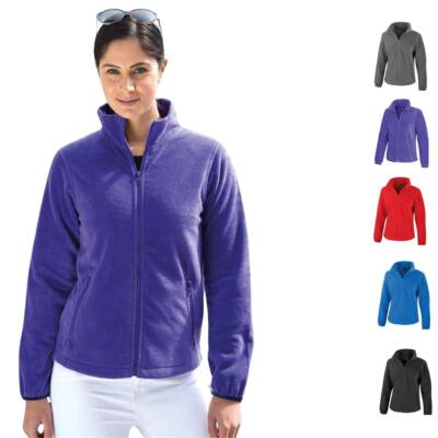 Damen Frauen Fleecejacke leichter weicher warmer Microfleece Outdoor Pullover