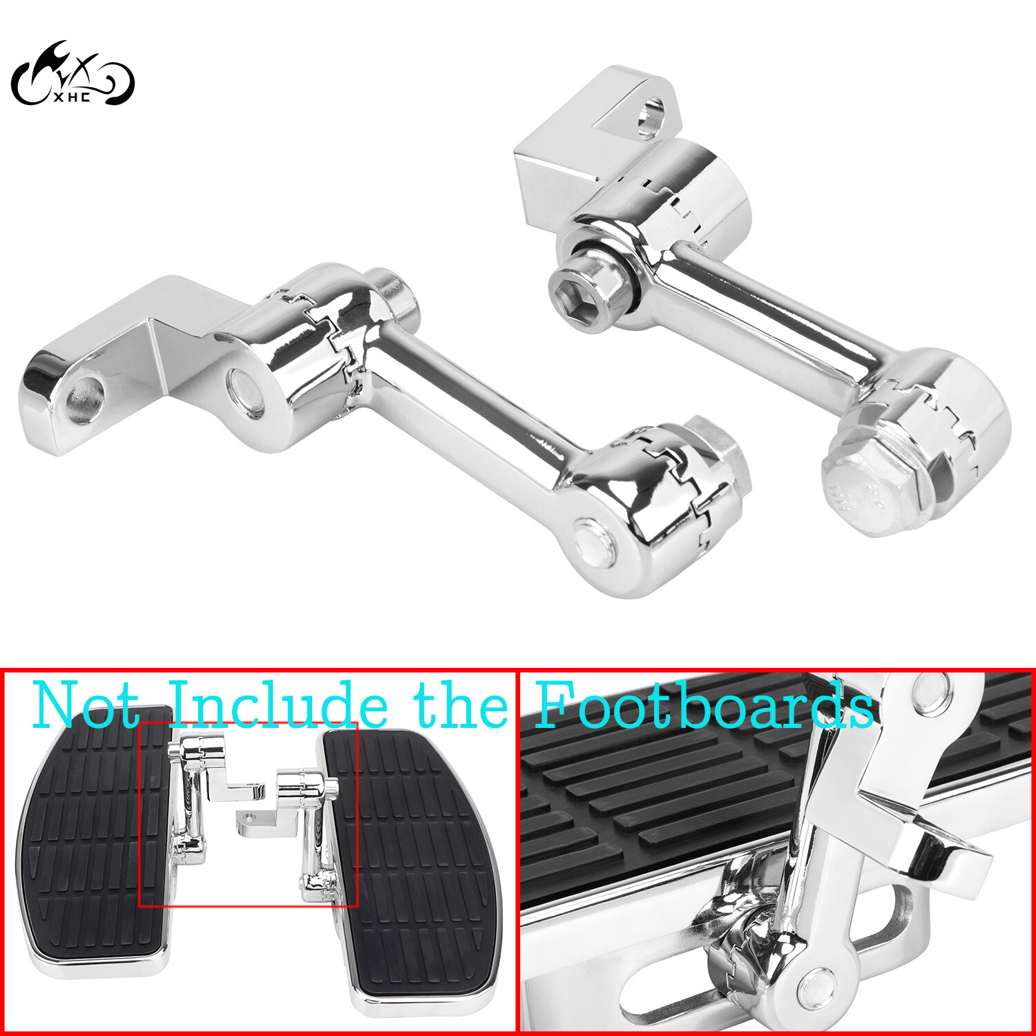 Foot Peg Foot Board Floorboard Adapter Mounts For Harley Sportster 883