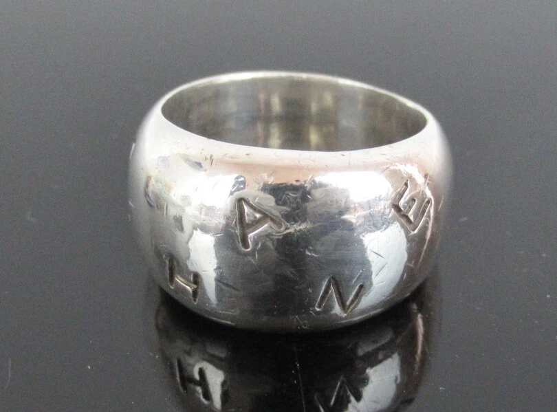 Chanel sterling silver best sale ring