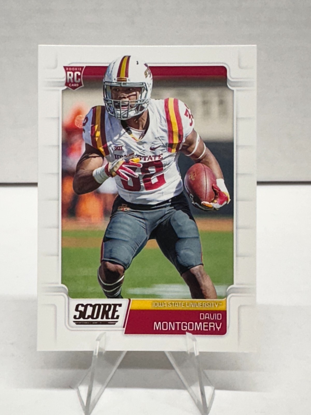 2019 Panini Score Football #339 David Montgomery RC Iowa State Cyclones Bears