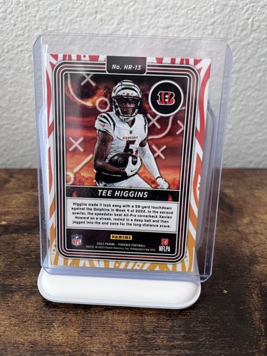 Tee Higgins 2023 Panini Phoenix Hot Routes Silver Prizm #HR-13 - Picture 2 of 2