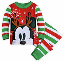 Disney Store Mickey Mouse Holiday PJ PALS Set for Baby 12-18M NWT