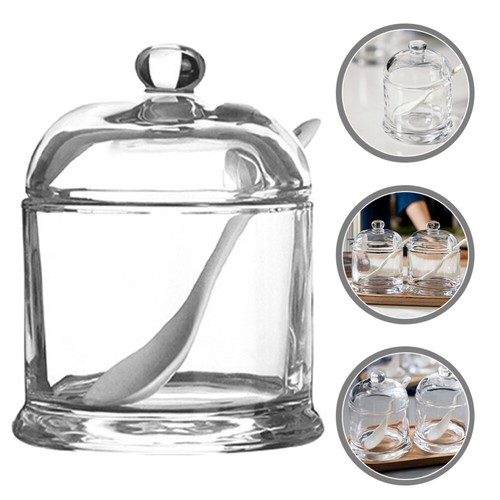 Jam Jar Home Supplies Storage Holder Storage Container Kitchen Salt Jar - Picture 3 of 12