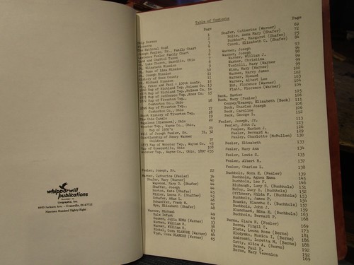 FESLER Family History Genealogy Book Hilda Buchholz Offineer Wayne County Ohio - Picture 3 of 24